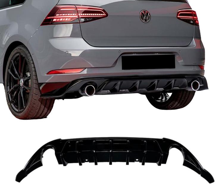 Diffuser | VW | Golf 7 2012-2016| TCR-Look| pre-facelift | g, Autos : Divers, Tuning & Styling, Envoi