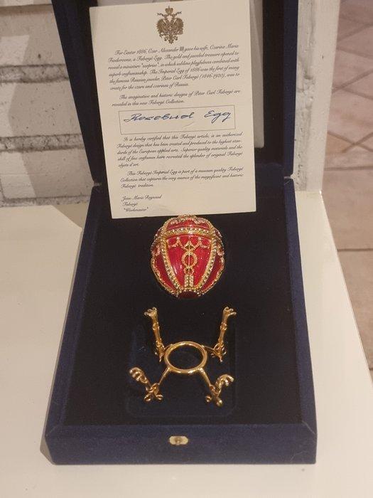 Fabergé ei - Fabergé-stijl - keizerlijk - Emaille, Verguld, Antiek en Kunst, Curiosa en Brocante