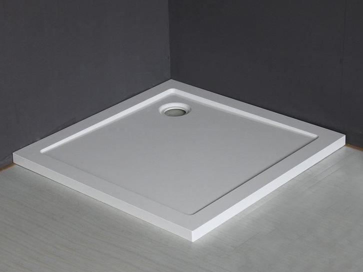 Luxe douchebak SMC vierkant 90 x 90 x 4 cm wit, Doe-het-zelf en Bouw, Sanitair, Douche, Nieuw, Ophalen of Verzenden