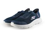 Skechers Instappers in maat 44 Blauw | 5% korting, Kleding | Heren, Schoenen, Overige typen, Zo goed als nieuw, Skechers, Verzenden