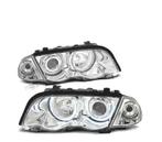 PHARES POUR BMW E46 98-01 ANGEL EYES CCFL CHROMÉ, Auto-onderdelen, Verzenden, Nieuw