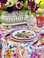 Manteau imprimé roses victorien pour tables larges, motif, Antiquités & Art