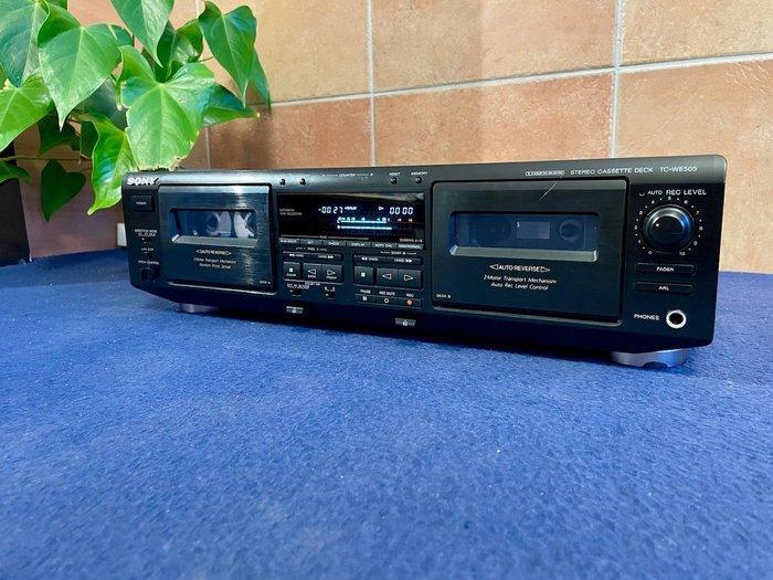 Sony - TC-WE505 Cassetterecorder-speler, TV, Hi-fi & Vidéo, Radios