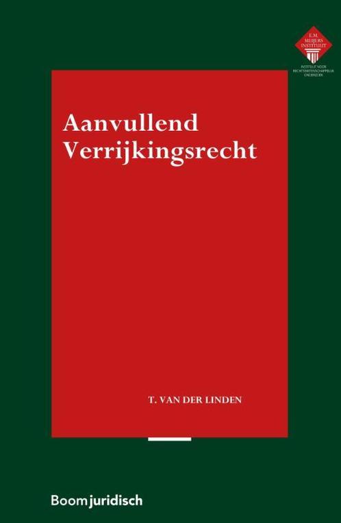Aanvullend Verrijkingsrecht / E.M. Meijers Instituut voor, Boeken, Wetenschap, Zo goed als nieuw, Verzenden