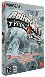 Roller Coaster Tycoon 3 Platinum Pack (Mac DVD) PC, Games en Spelcomputers, Games | Pc, Gebruikt, Verzenden