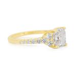 Zonder Minimumprijs - Ring - 18 karaat Geel goud - 2.30ct., Nieuw
