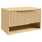 Badplaats Wastafelkast Kelo 80 cm - Eiken - Badmeubel, Verzenden, Nieuw