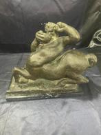 Saverio Gatto (1877-1959) - sculptuur, Centauro - 29 cm -, Antiek en Kunst