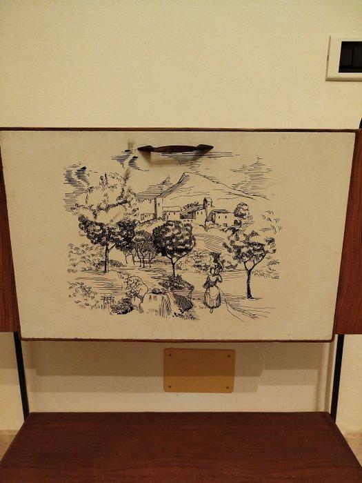 Kabinet - Hout, Antiek en Kunst, Kunst | Designobjecten