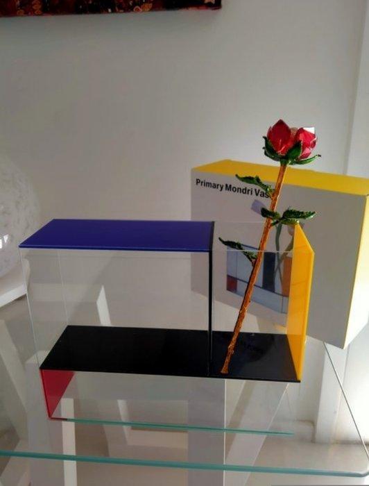 Frank Kerdil - Vaas - Acryl - Vaso Mondri, Antiek en Kunst, Antiek | Meubels | Stoelen en Sofa's