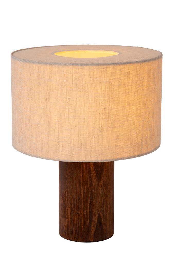 Lucide TACHINA - Tafellamp - 1xE27 - Naturel, Huis en Inrichting, Lampen | Tafellampen, Nieuw, Verzenden