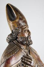 Beeld, Bisschop - 87 cm - Hout