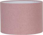 2dekans | Light & Living Cilinder Lampenkap Livigno - Roze -, Ophalen of Verzenden, Nieuw