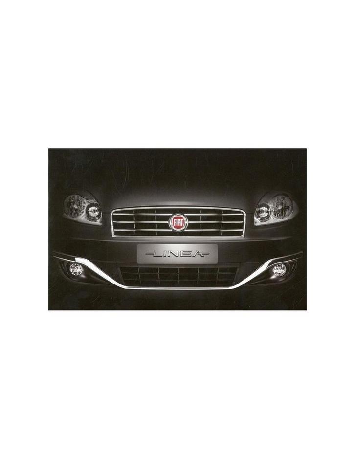 2014 FIAT LINEA BROCHURE PORTUGEES (BRAZILIË), Boeken, Auto's | Folders en Tijdschriften, Ophalen of Verzenden