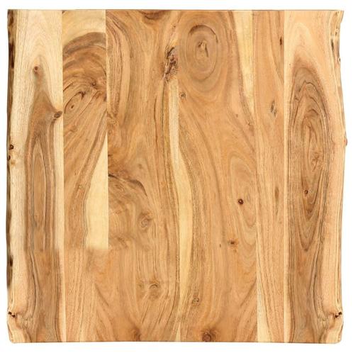 vidaXL Tafelblad 58x(50-60)x2,5 cm massief acaciahout, Huis en Inrichting, Tafelonderdelen, Nieuw, Verzenden
