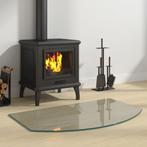 vidaXL Glasplaat openhaard 80x50 cm, Doe-het-zelf en Bouw, Glas en Ramen, Verzenden, Nieuw