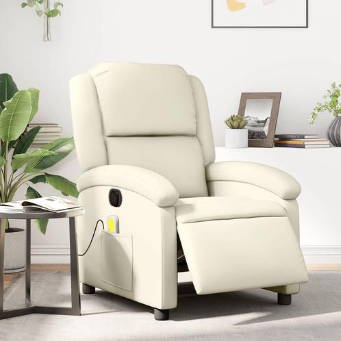 vidaXL Massagestoel verstelbaar elektrisch kunstleer, Huis en Inrichting, Fauteuils, Nieuw, Verzenden