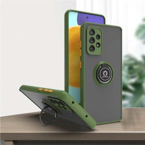 Samsung Galaxy A12 Hoesje met Ring Kickstand en Magneet -, Telecommunicatie, Mobiele telefoons | Hoesjes en Screenprotectors | Samsung
