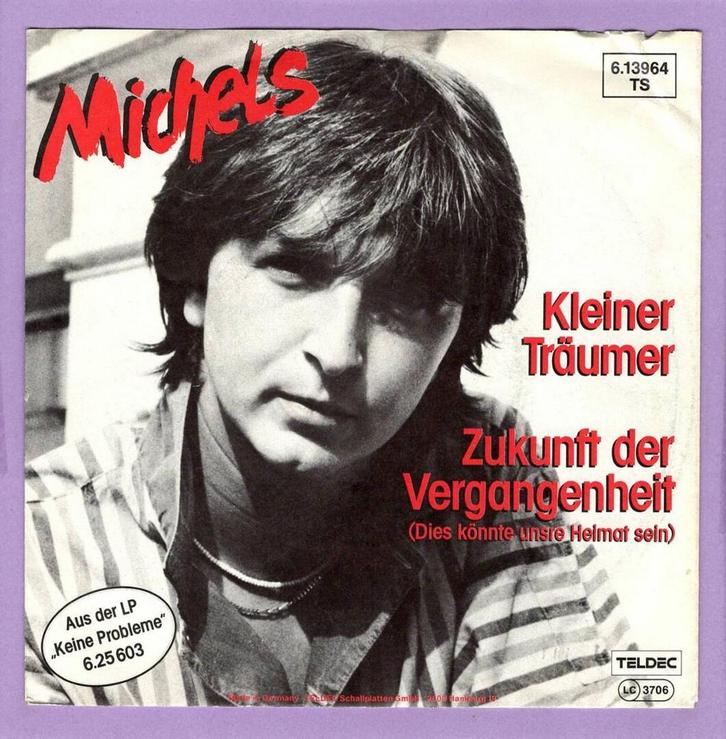 Wolfgang Michels – Kleiner Träumer / Zukunft Der Vergangenhe, CD & DVD, Vinyles Singles, Enlèvement ou Envoi