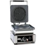 Wafelijzer | AMERICAN | Enkel | Ronde Wafels (Ø160mm) |, Verzenden, Nieuw in verpakking