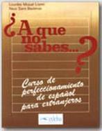 A qué no sabes ... ? 9788485786589 Lourdes Miquel López, Boeken, Verzenden, Gelezen, Lourdes Miquel López
