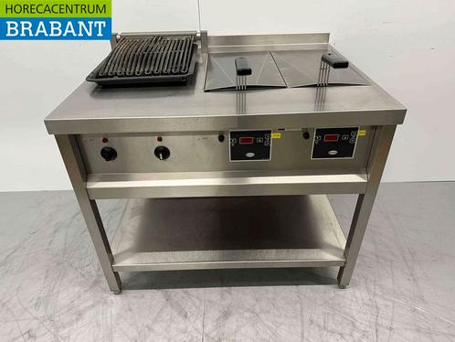 Friteuse double Rubbens en acier inoxydable Friteuse 2 x 10, Zakelijke goederen, Horeca | Overige, Verzenden