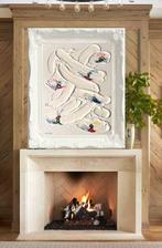 Juli Lampe (1980) - Ski Lovers in the snowy expanses Mont