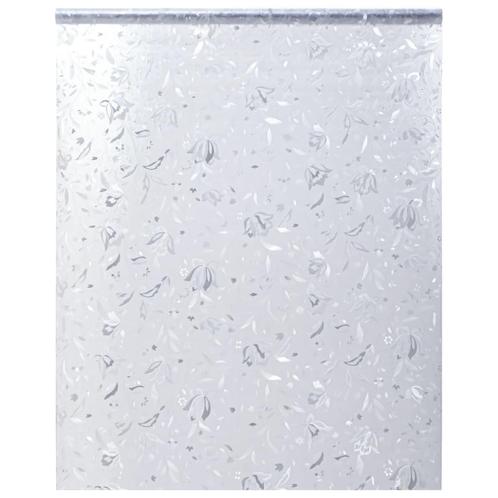 vidaXL Raamfolie bloemenpatroon mat 90x500 cm PVC, Huis en Inrichting, Woonaccessoires | Overige, Nieuw, Verzenden