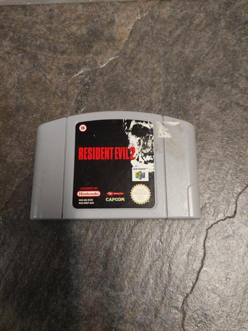 Resident Evil 2 64 losse cassette (Nintendo 64 tweedehands, Games en Spelcomputers, Games | Nintendo 64, Ophalen of Verzenden