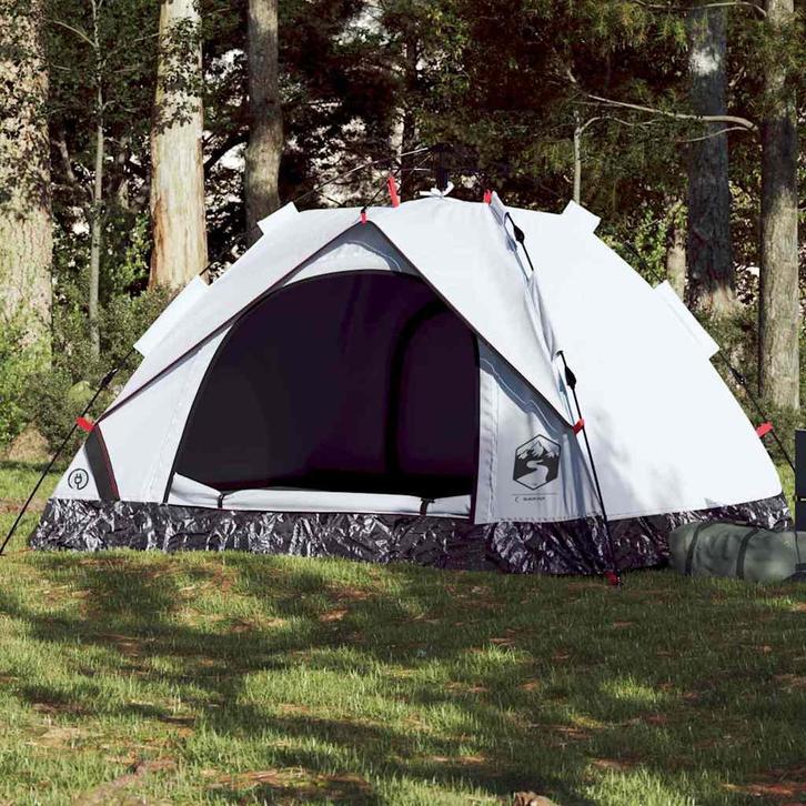vidaXL Koepeltent 3-persoons snelontgrendeling, Caravans en Kamperen, Tenten, Nieuw, Verzenden