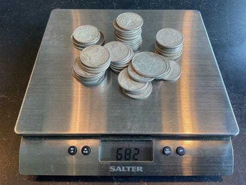 België. Lot 51 pièces Belges et autres en Argents 682, Postzegels en Munten, Munten | Europa | Niet-Euromunten