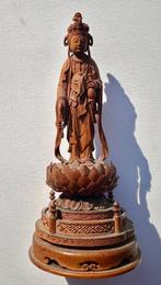 Buxushout - Signed Tun saku  - Een, Antiek en Kunst