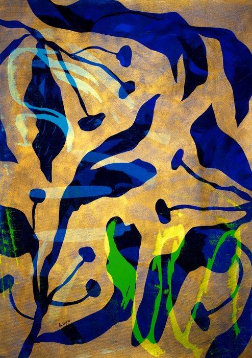 Lupo - Urban Jungle 261 - Real Gold - XXL-NO Reserve, Antiek en Kunst, Kunst | Designobjecten