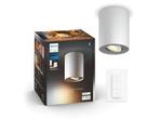Philips Hue Pillar - Opbouwspot - 1x5W White ambiance incl., Verzenden, Zo goed als nieuw