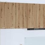 vidaXL Hangkast Ambachtelijke Eik en Wit 40 x 31 x 80 cm, Huis en Inrichting, Verzenden, Nieuw