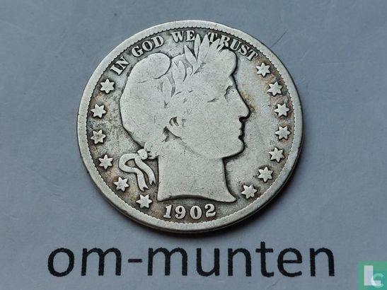 Verenigde Staten ½ dollar 1902 (S), Postzegels en Munten, Munten | Amerika, Losse munt, Goud, Zilver, Verzenden
