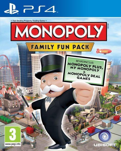 Monopoly Family Fun Pack-Standaard (PlayStation 4) Gebruikt, Games en Spelcomputers, Games | Sony PlayStation 4, Ophalen of Verzenden