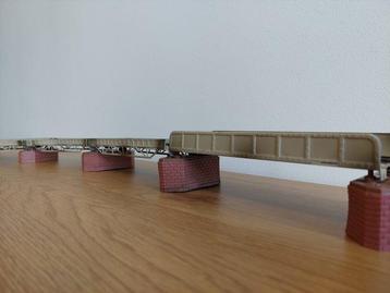 Märklin H0 - 7161/7167/7168 - Éléments de pont pour trains