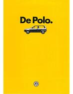1985 VOLKSWAGEN POLO BROCHURE NEDERLANDS, Boeken, Nieuw