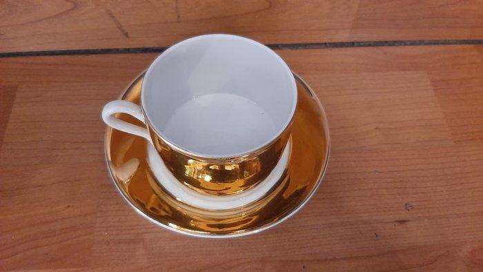 Fornasetti - Piero Fornasetti - Kop en schotel - Keramiek, Antiek en Kunst, Antiek | Meubels | Stoelen en Sofa's