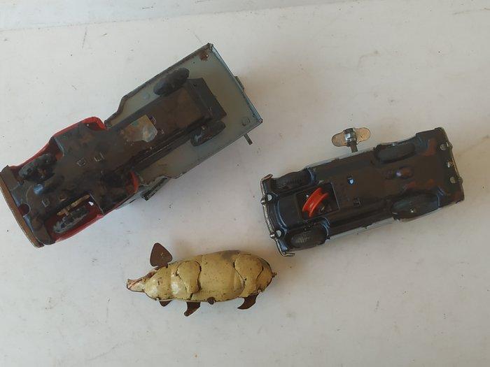 Kuramochi & SSS Shioji & Asahi Toys 1:48 - Model sedan (3) -, Antiek en Kunst, Antiek | Speelgoed