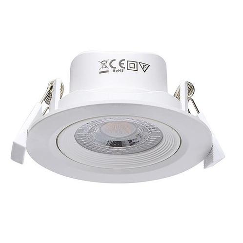 LED Inbouwspot - Warm wit Licht 3000K- 7W - Kantelbaar, Huis en Inrichting, Lampen | Spots, Verzenden