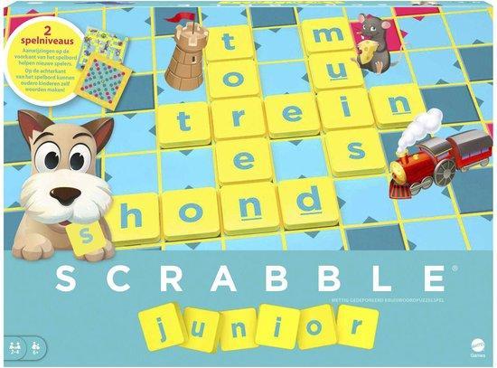Verpakking beschadigd Mattel Games Scrabble Junior - Fami..., Kinderen en Baby's, Speelgoed | Kinderpuzzels, Nieuw, Verzenden