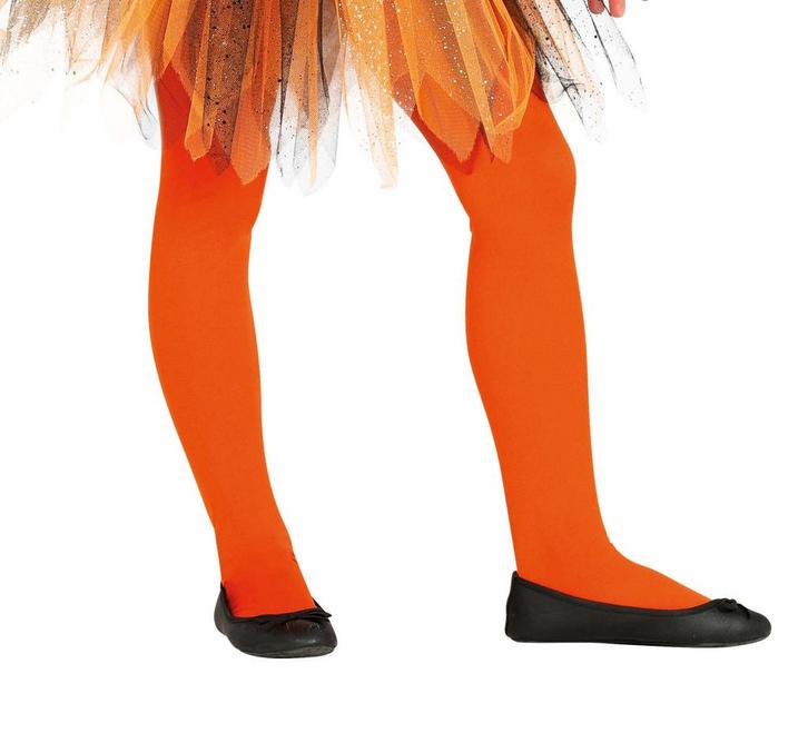 Oranje Legging Kind, Kinderen en Baby's, Carnavalskleding en Verkleedspullen, Nieuw, Verzenden