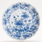 Bord - Kangxi Chinese Porcelain Dish BIRDS FLOWERS -, Antiquités & Art