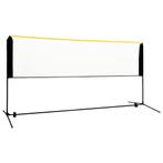 vidaXL Badmintonnet verstelbaar 300x103x94-158 cm metaal, Sport en Fitness, Badminton, Verzenden, Nieuw