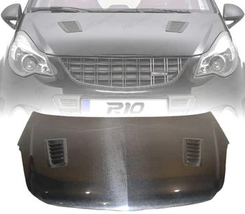 CAPOT POUR OPEL CORSA D 06-10 AVEC PRISE DAIR CARBONE, Verzenden