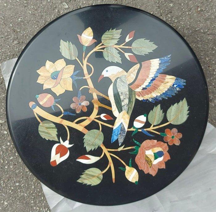 Tafel - Marmer - piano met edelstenen, Antiek en Kunst, Antiek | Overige Antiek