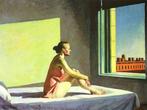 Edward Hopper (after - Sun Mornig (El Sol de la mañana,