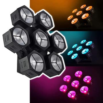 CosmoPAR: 7x40W COB LED RGBW PAR-licht beschikbaar voor biedingen